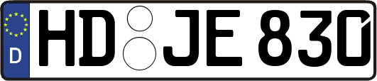 HD-JE830