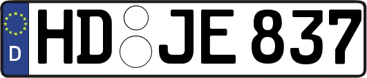 HD-JE837