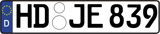 HD-JE839