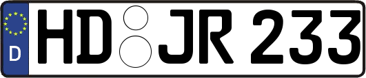 HD-JR233