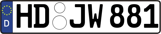 HD-JW881