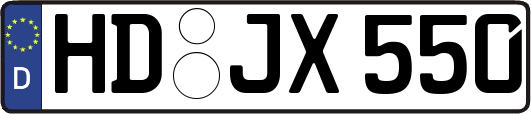 HD-JX550