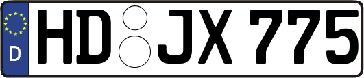 HD-JX775