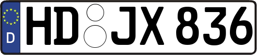 HD-JX836