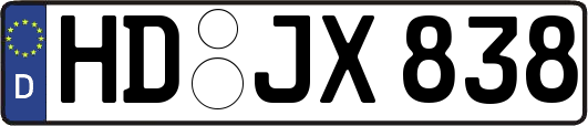 HD-JX838