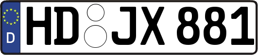 HD-JX881
