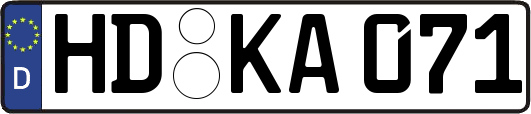 HD-KA071