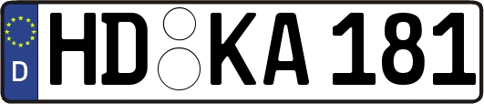 HD-KA181