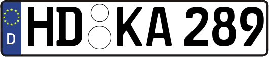 HD-KA289