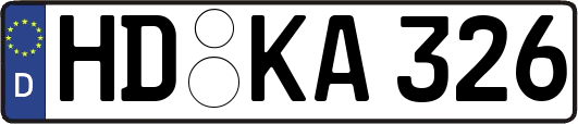 HD-KA326