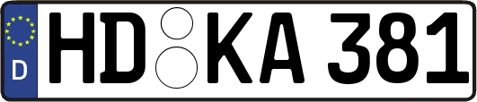 HD-KA381