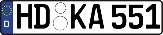 HD-KA551