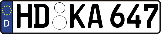 HD-KA647