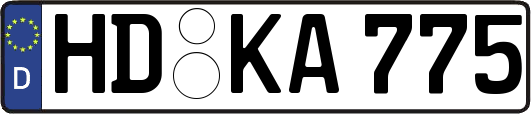 HD-KA775