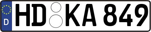 HD-KA849