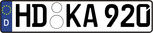 HD-KA920