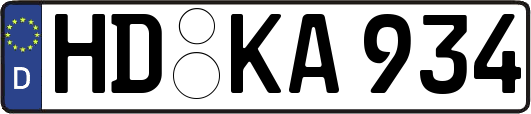 HD-KA934