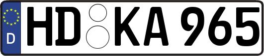 HD-KA965