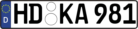 HD-KA981