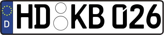 HD-KB026