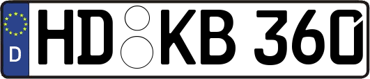 HD-KB360
