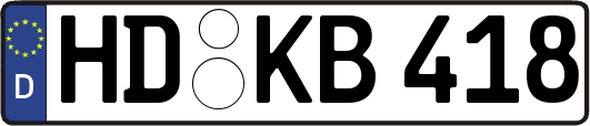 HD-KB418