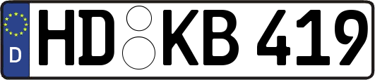 HD-KB419