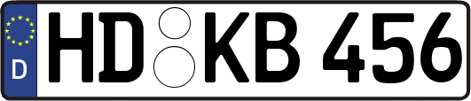 HD-KB456