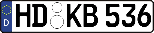 HD-KB536