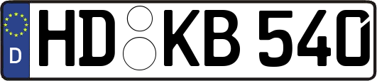 HD-KB540