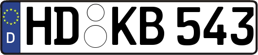 HD-KB543