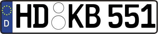HD-KB551