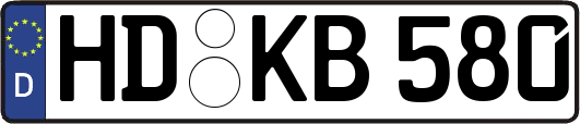 HD-KB580