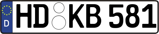 HD-KB581