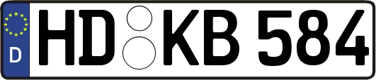 HD-KB584