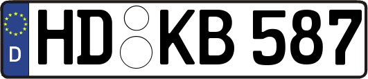 HD-KB587