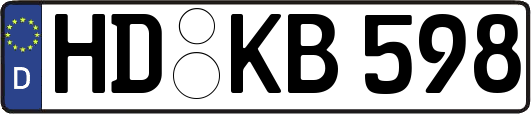 HD-KB598