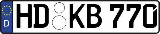 HD-KB770