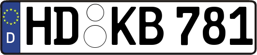 HD-KB781
