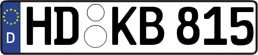 HD-KB815