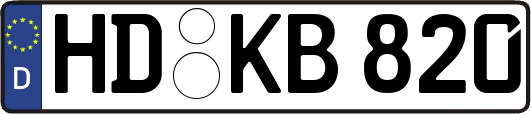 HD-KB820