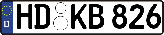 HD-KB826