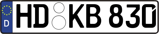 HD-KB830