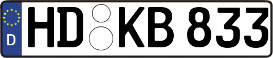 HD-KB833