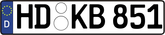 HD-KB851