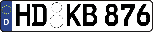 HD-KB876
