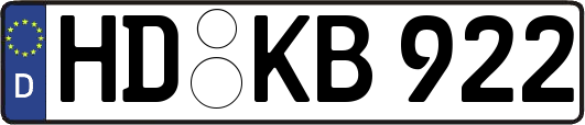 HD-KB922