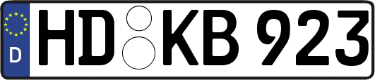 HD-KB923