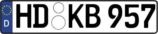 HD-KB957