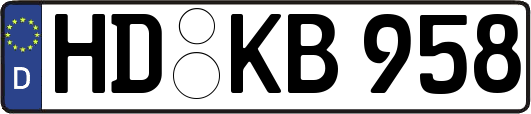 HD-KB958